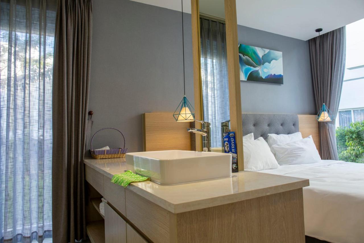 An Nhien Hotel Apartment - Oceanami Long Hai Phuochai Exterior foto